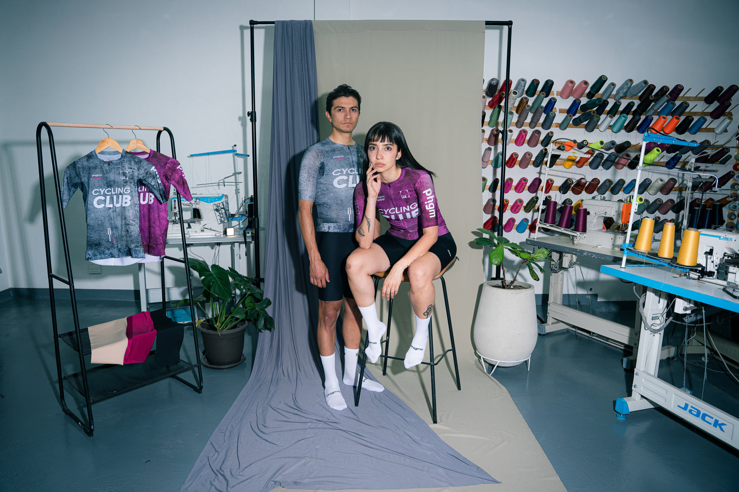 Jersey Cycling Club Gris