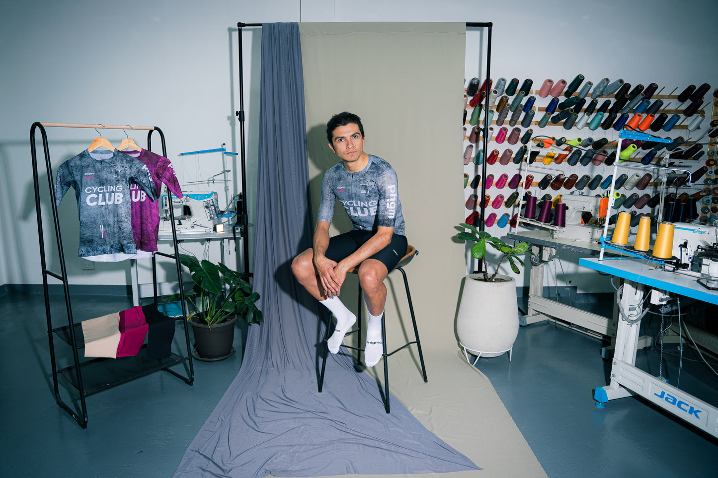 Jersey Cycling Club Gris