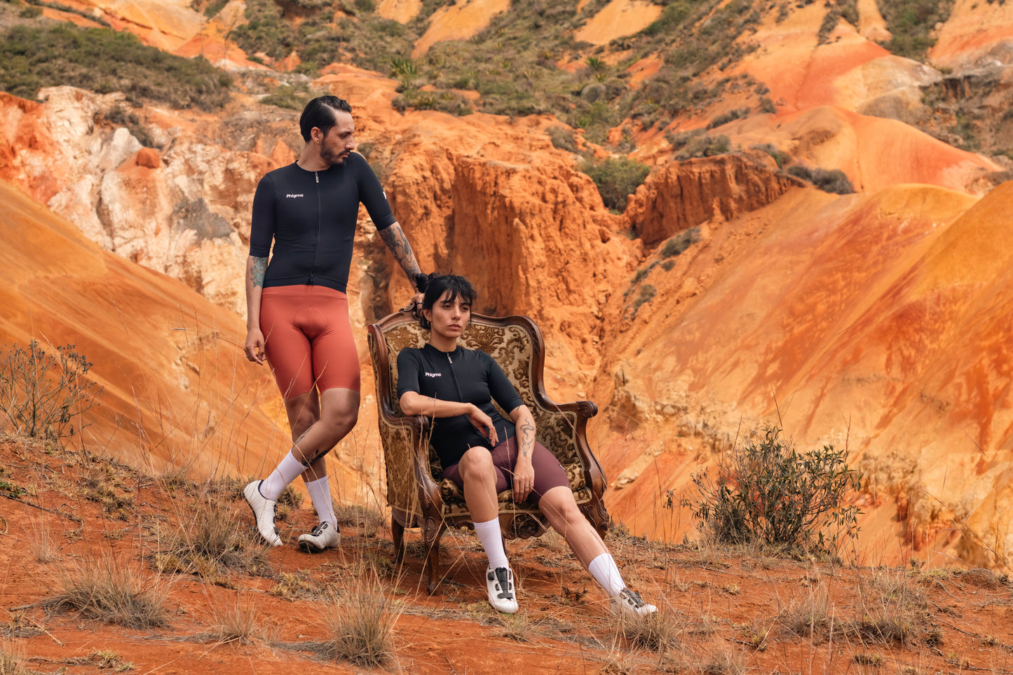 Amber Men's Seamless Bib