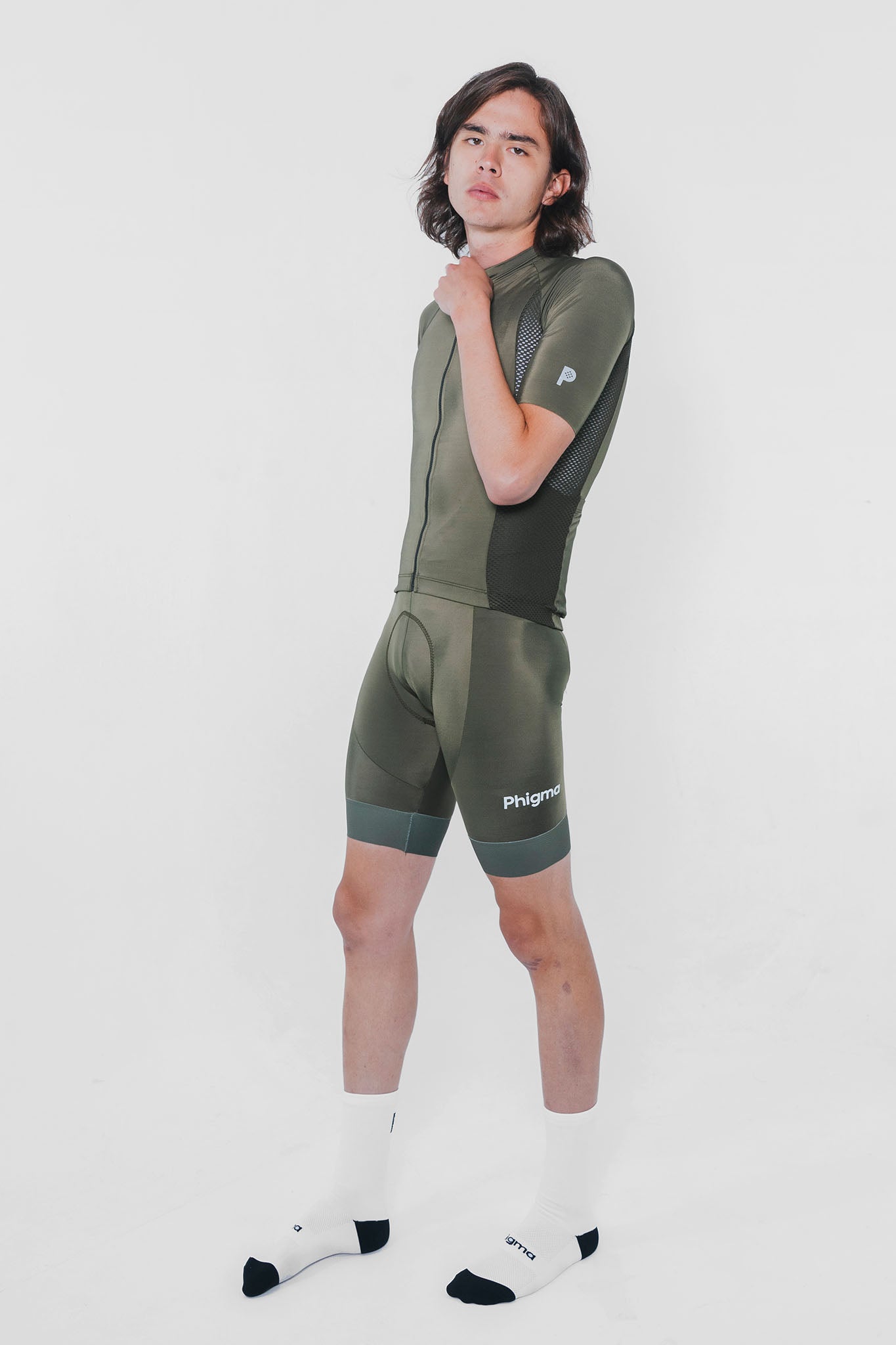 Jersey Hombre Verde Militar