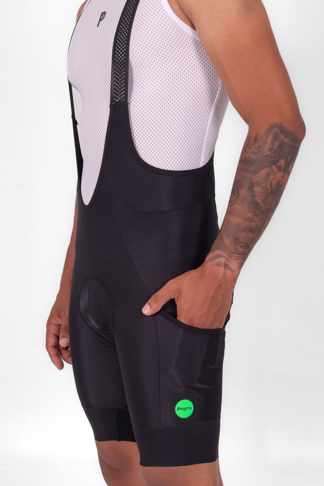 Bib Structure Negro Hombre