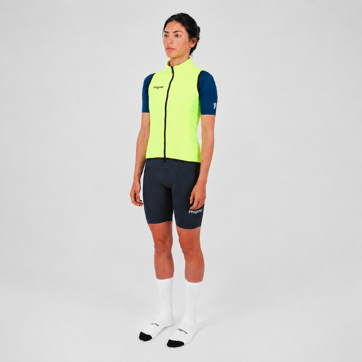 Chaleco Mujer Verde Fluorescente