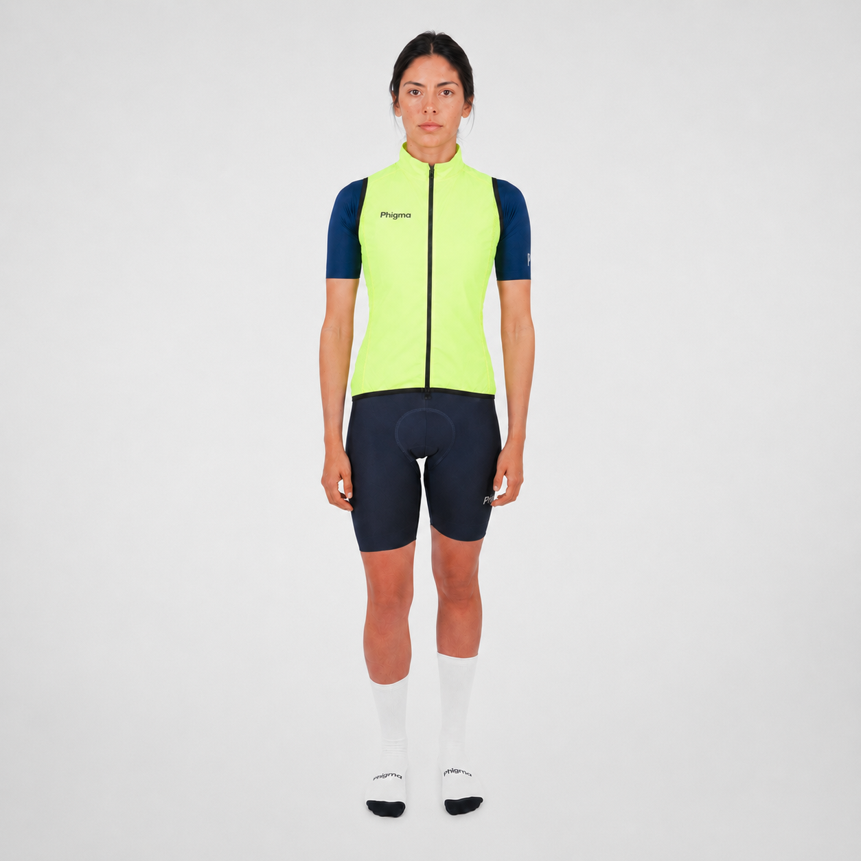 Chaleco Mujer Verde Fluorescente