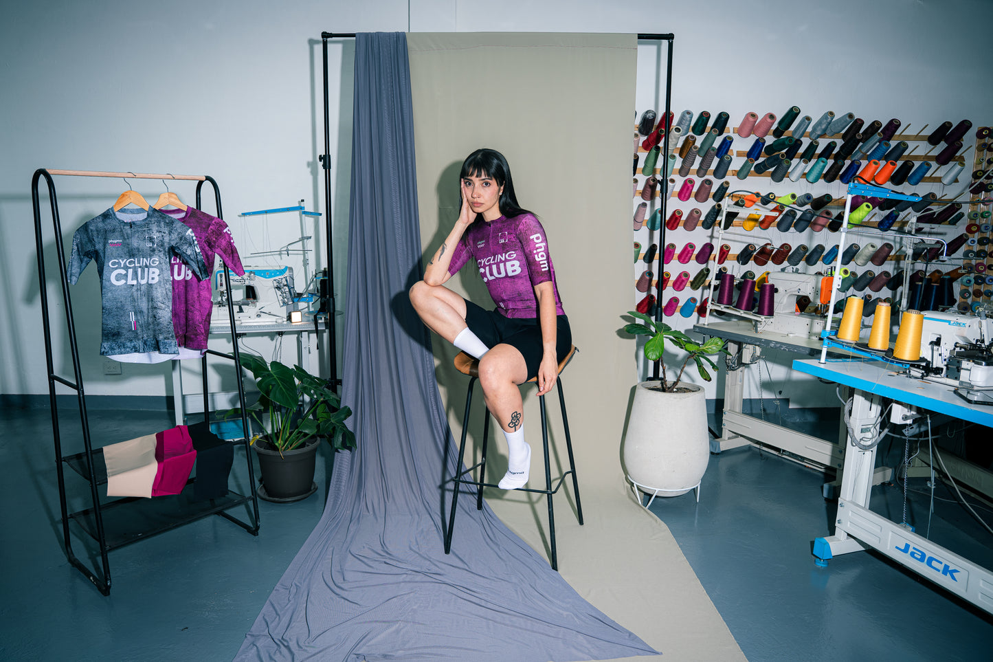 Jersey Cycling Club Magenta