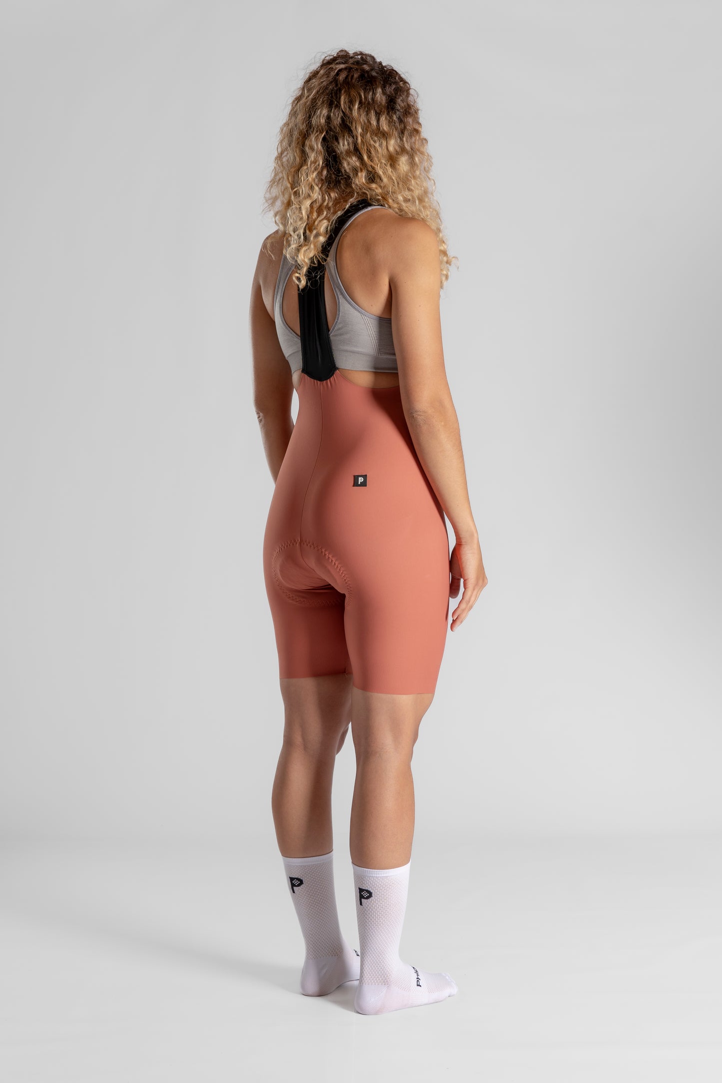 Women's Seamless Bib Grey