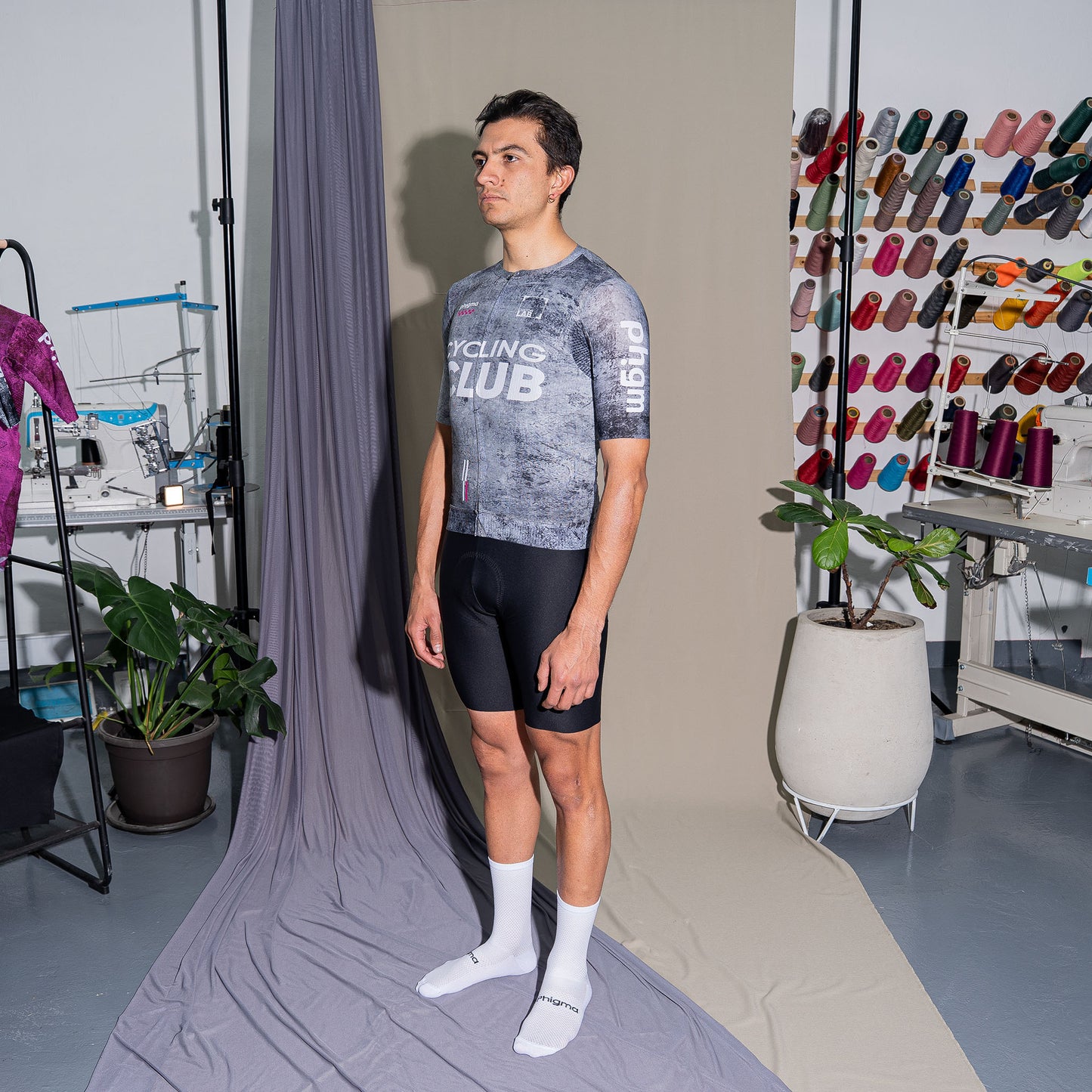 Jersey Cycling Club Gris