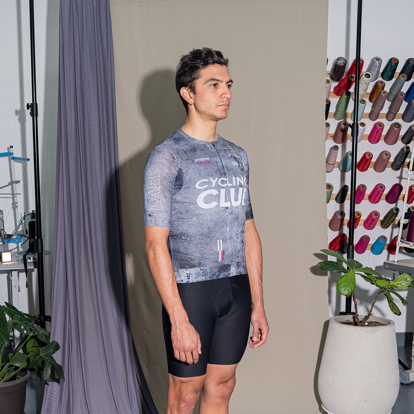 Jersey Cycling Club Gris