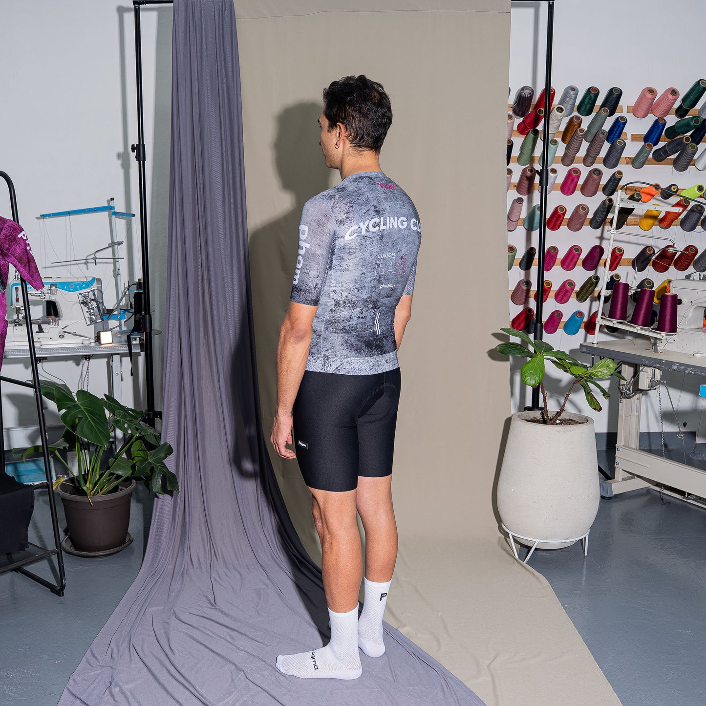 Jersey Cycling Club Gris