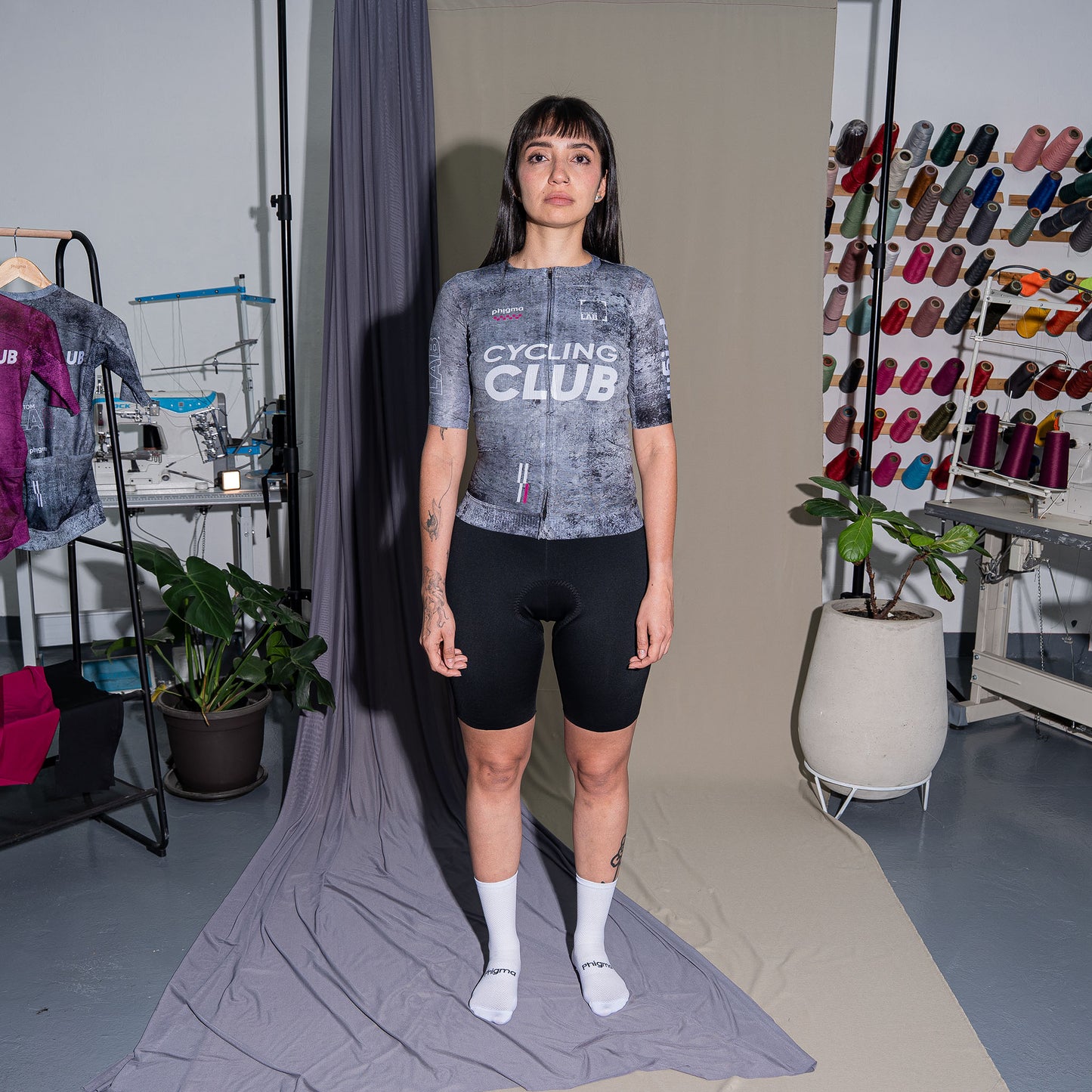 Jersey Cycling Club Gris