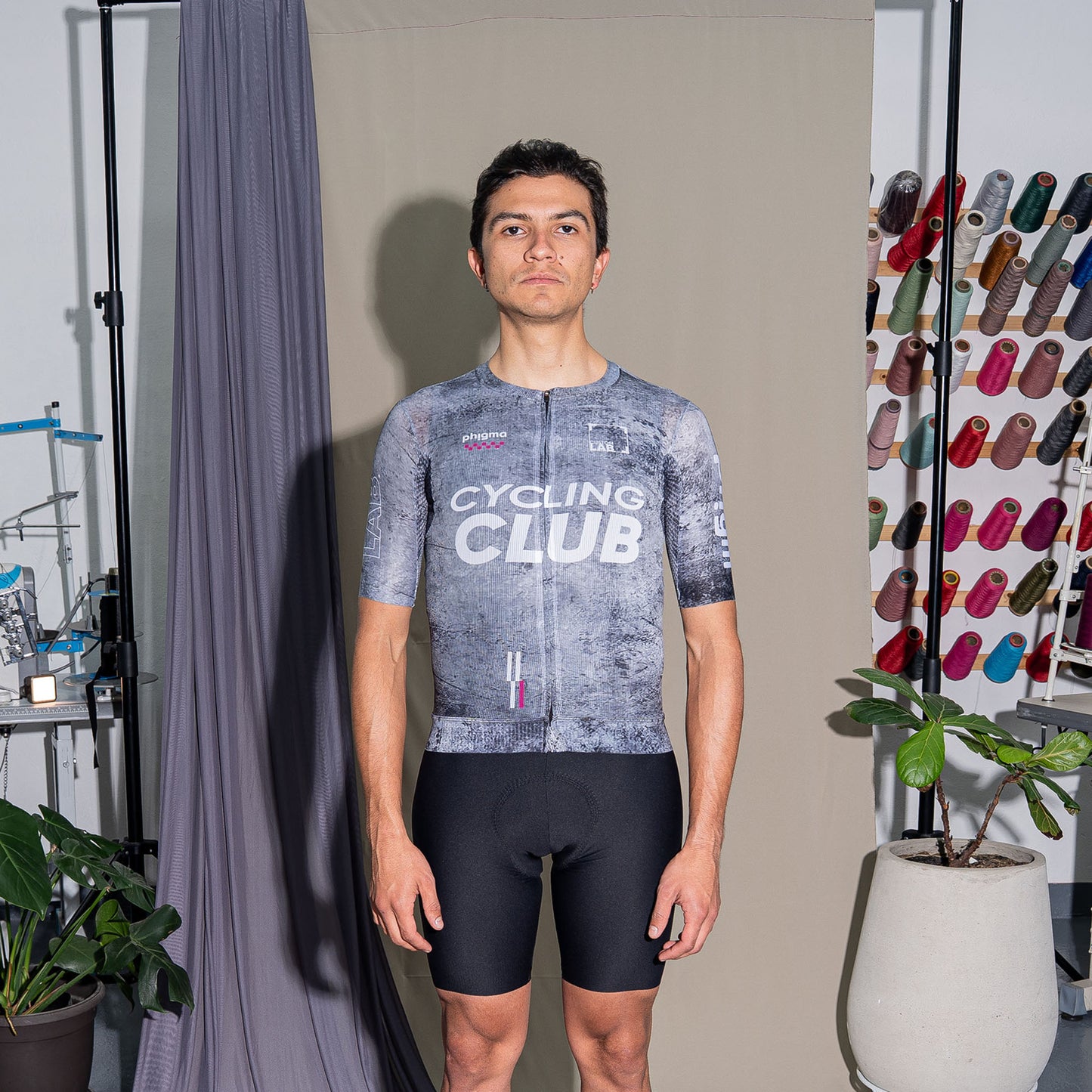 Jersey Cycling Club Gris