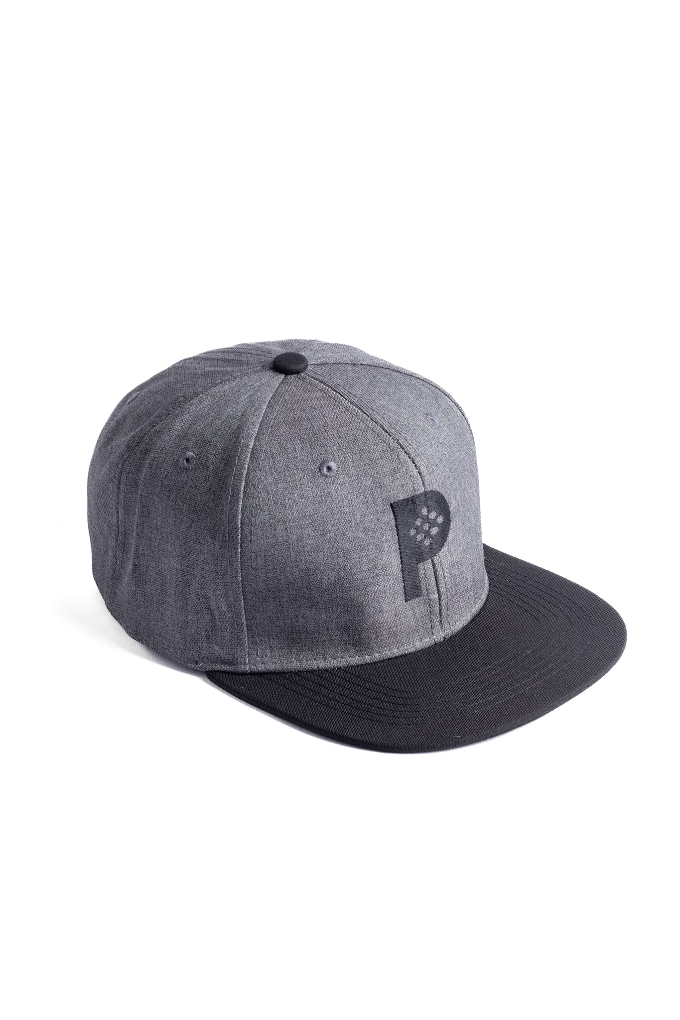 Gorra Plana Gris Oscuro