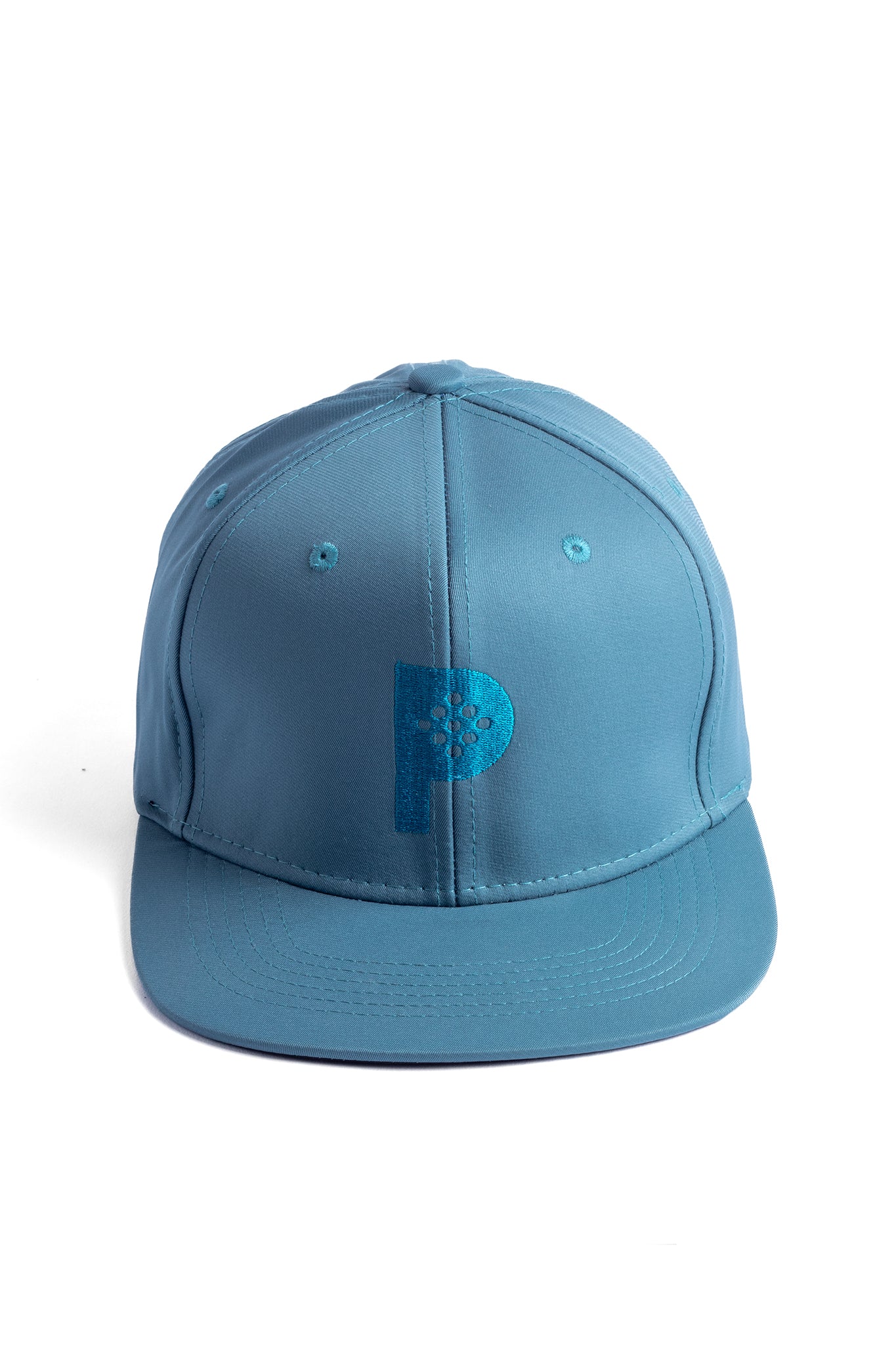 Aquamarine Blue Flat Cap