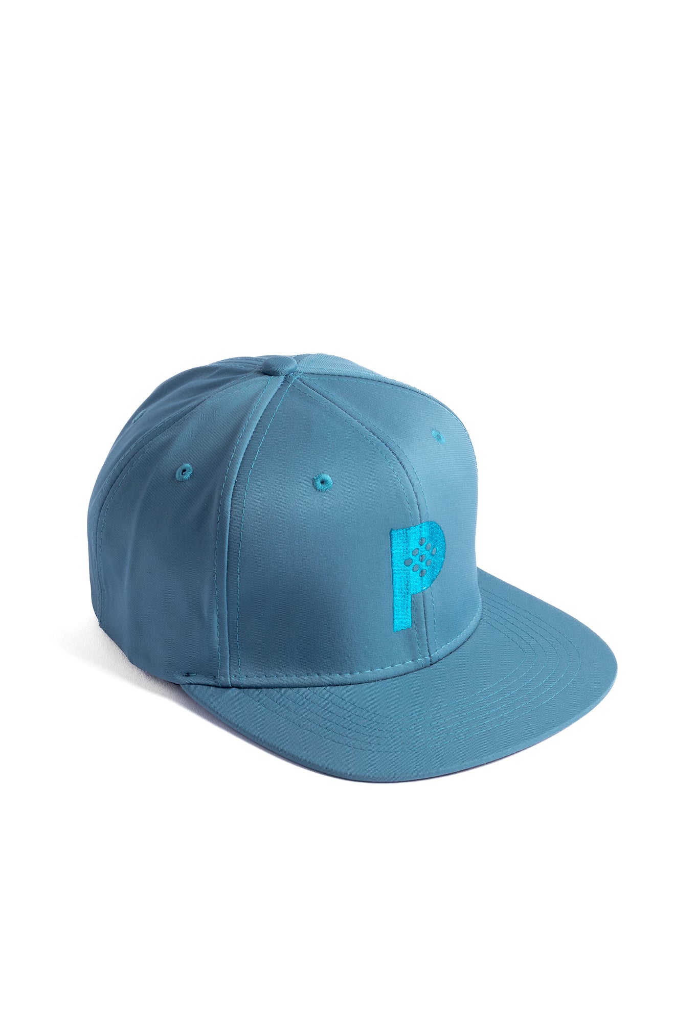 Aquamarine Blue Flat Cap