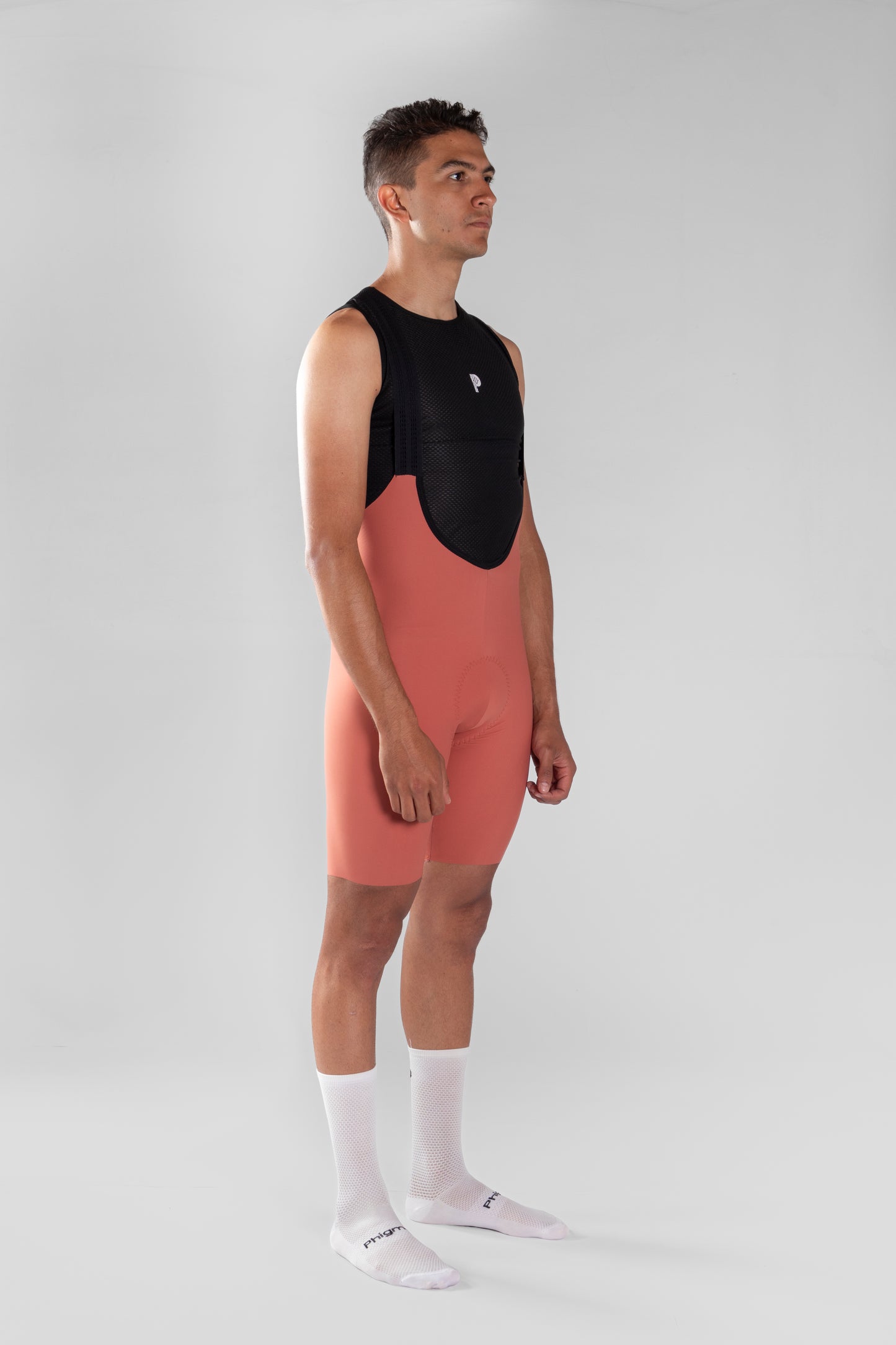 Black Men's Seamless Bib