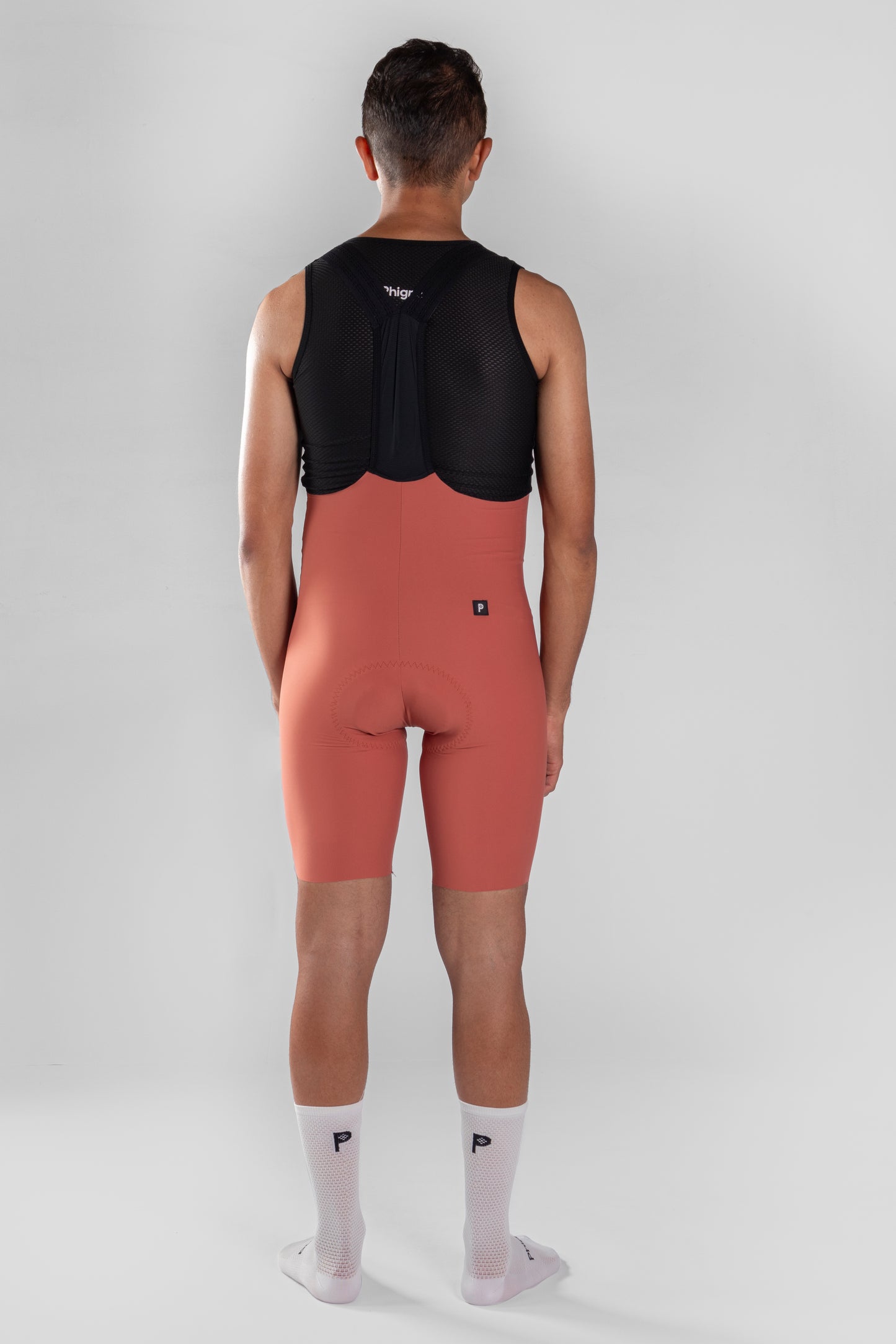 Black Men's Seamless Bib