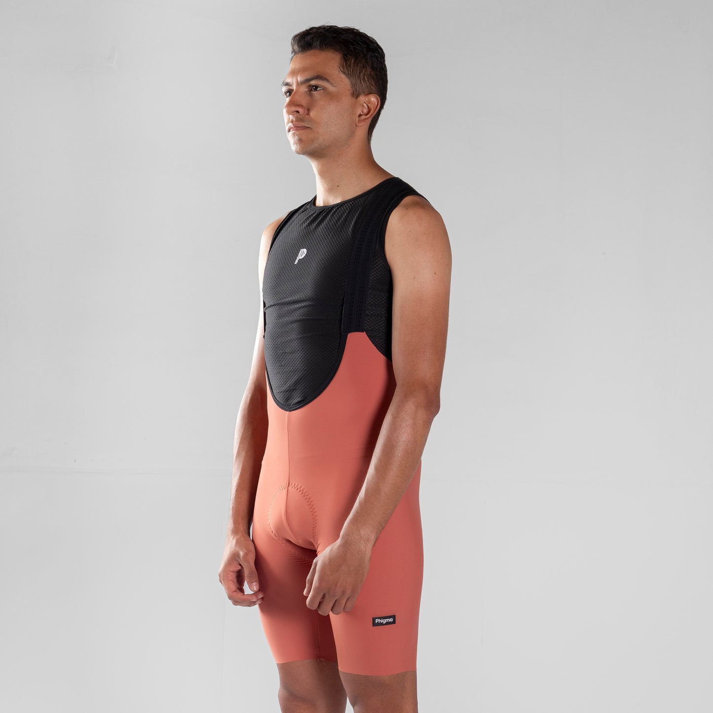 Black Men's Seamless Bib