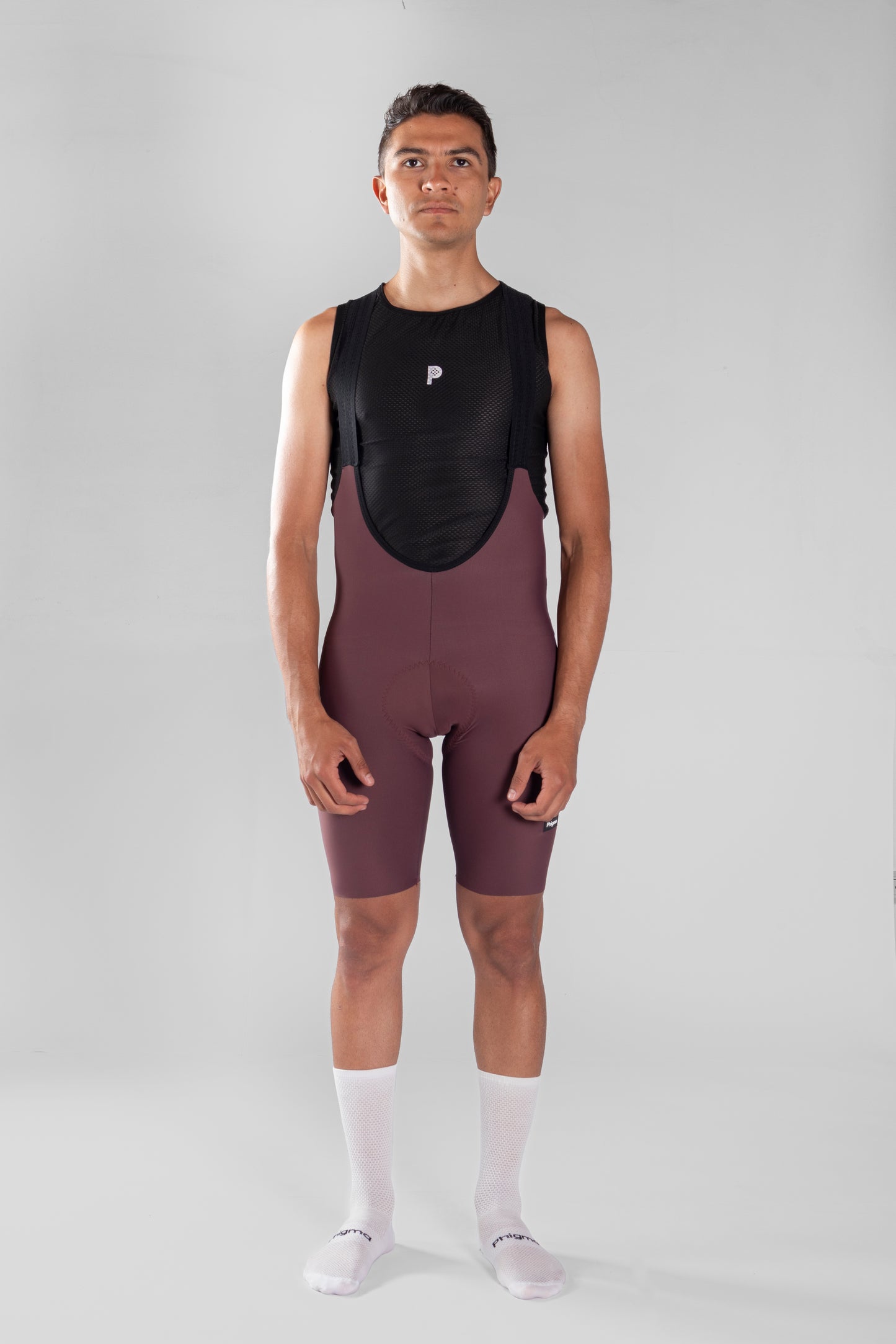 Black Men's Seamless Bib