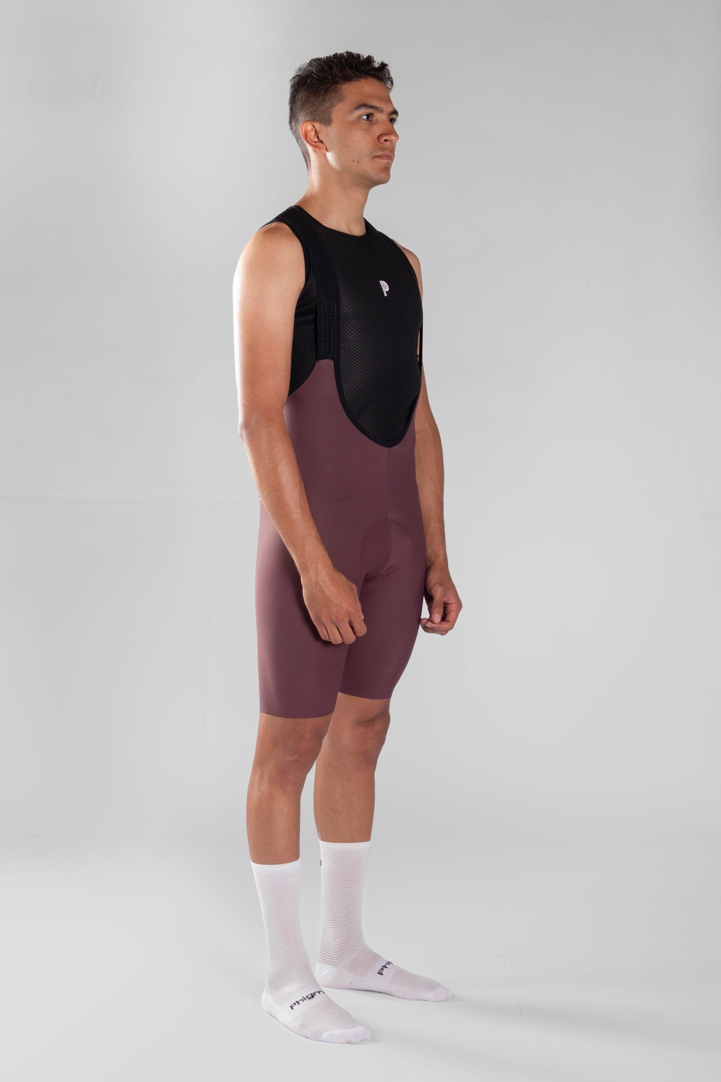 Black Men's Seamless Bib