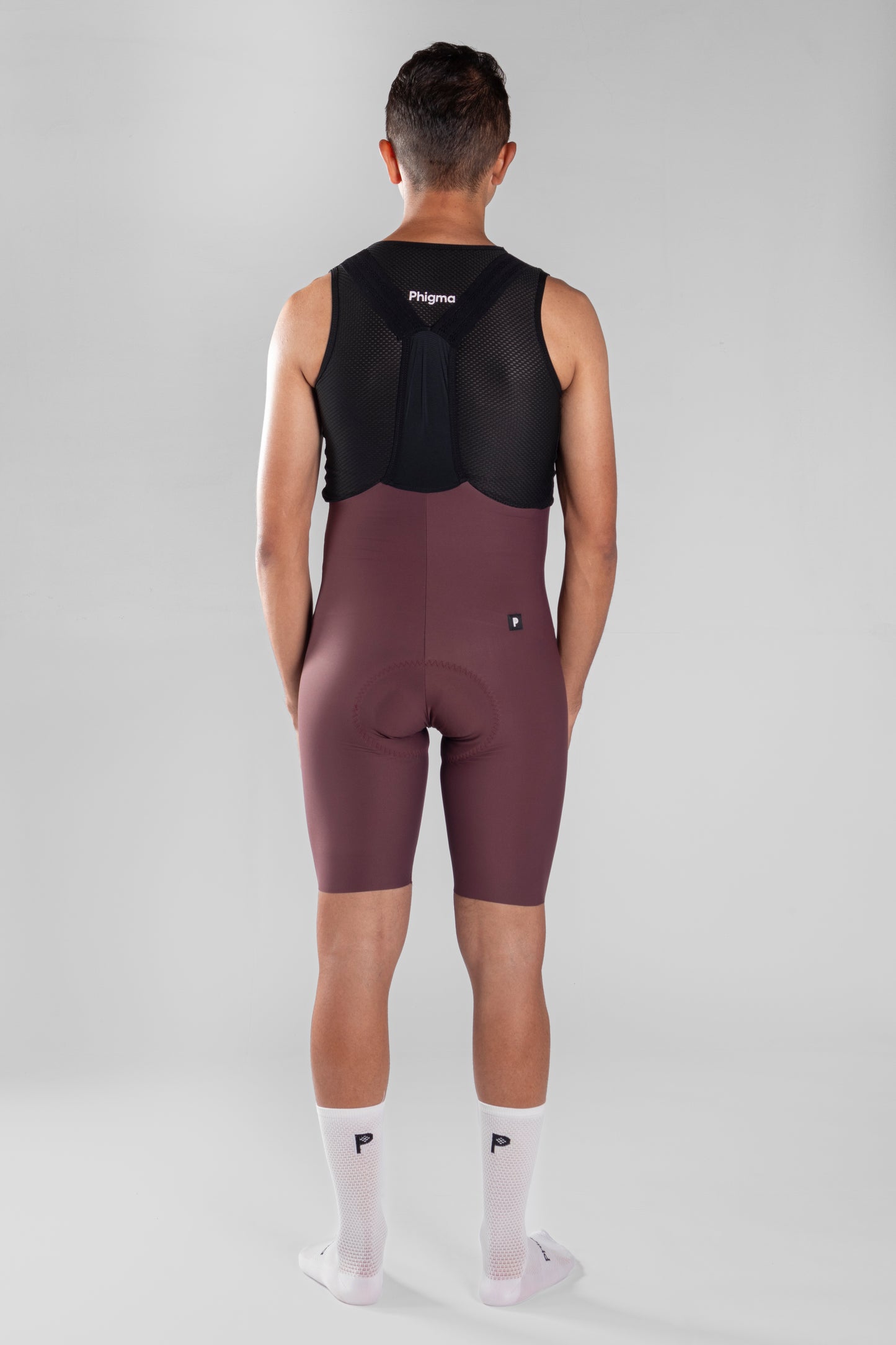 Black Men's Seamless Bib