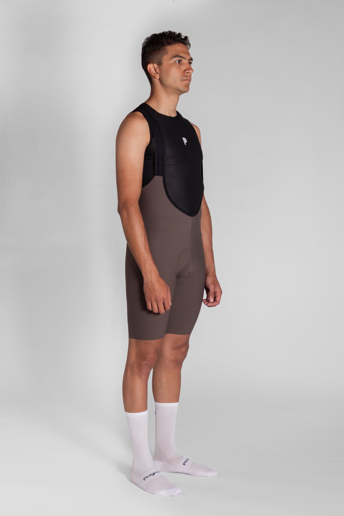 Black Men's Seamless Bib