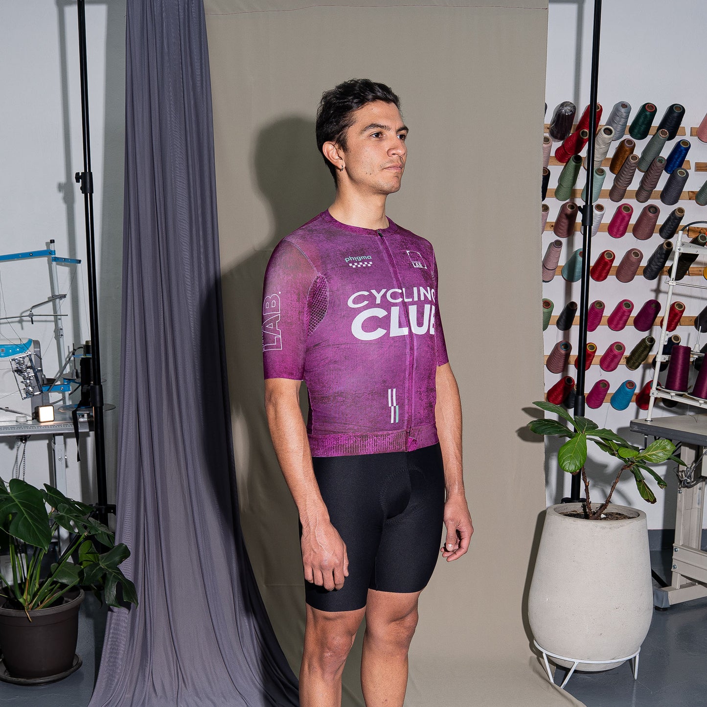 Jersey Cycling Club Magenta