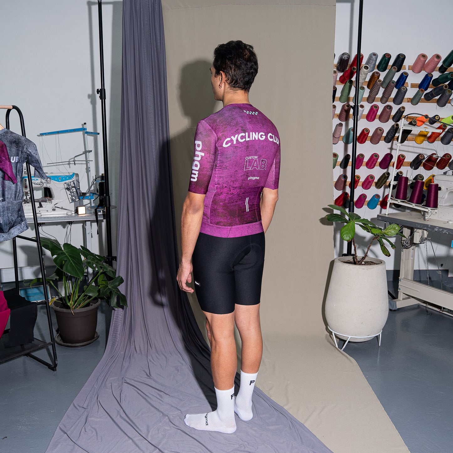 Jersey Cycling Club Magenta