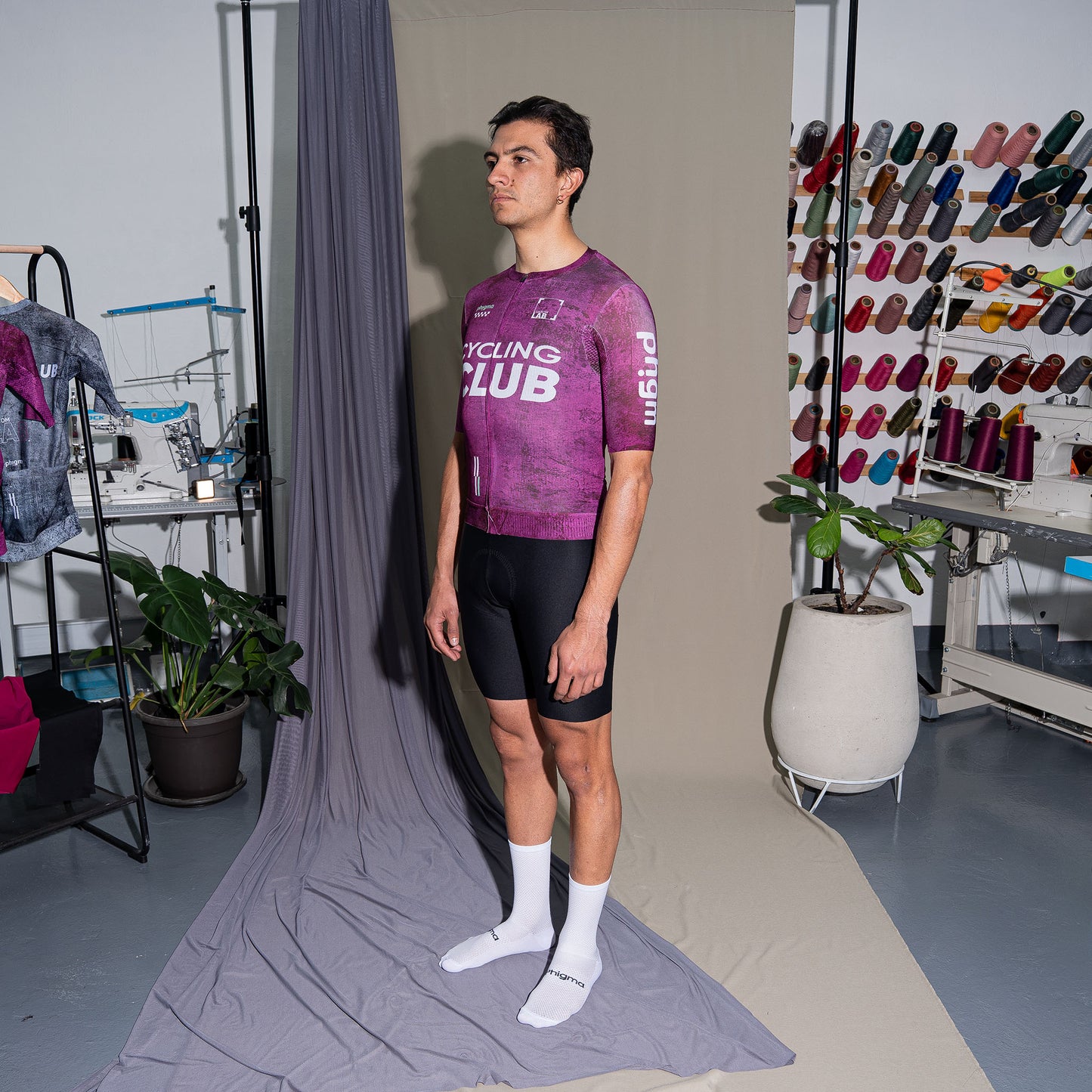 Jersey Cycling Club Magenta