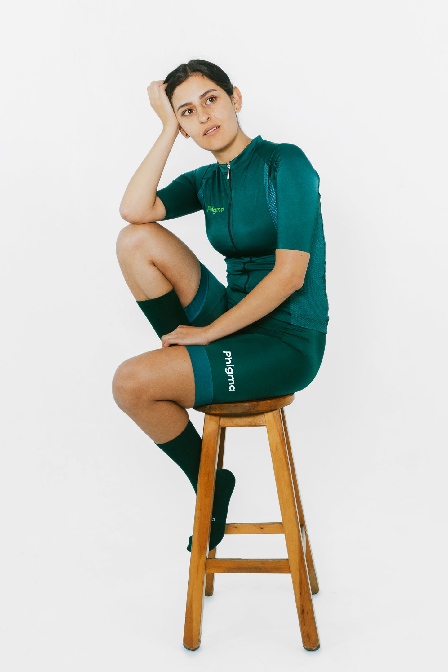 Women's Jersey Pine Green