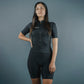 Women's Seamless Bib Black