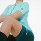 Bib Short Mujer Verde Pino