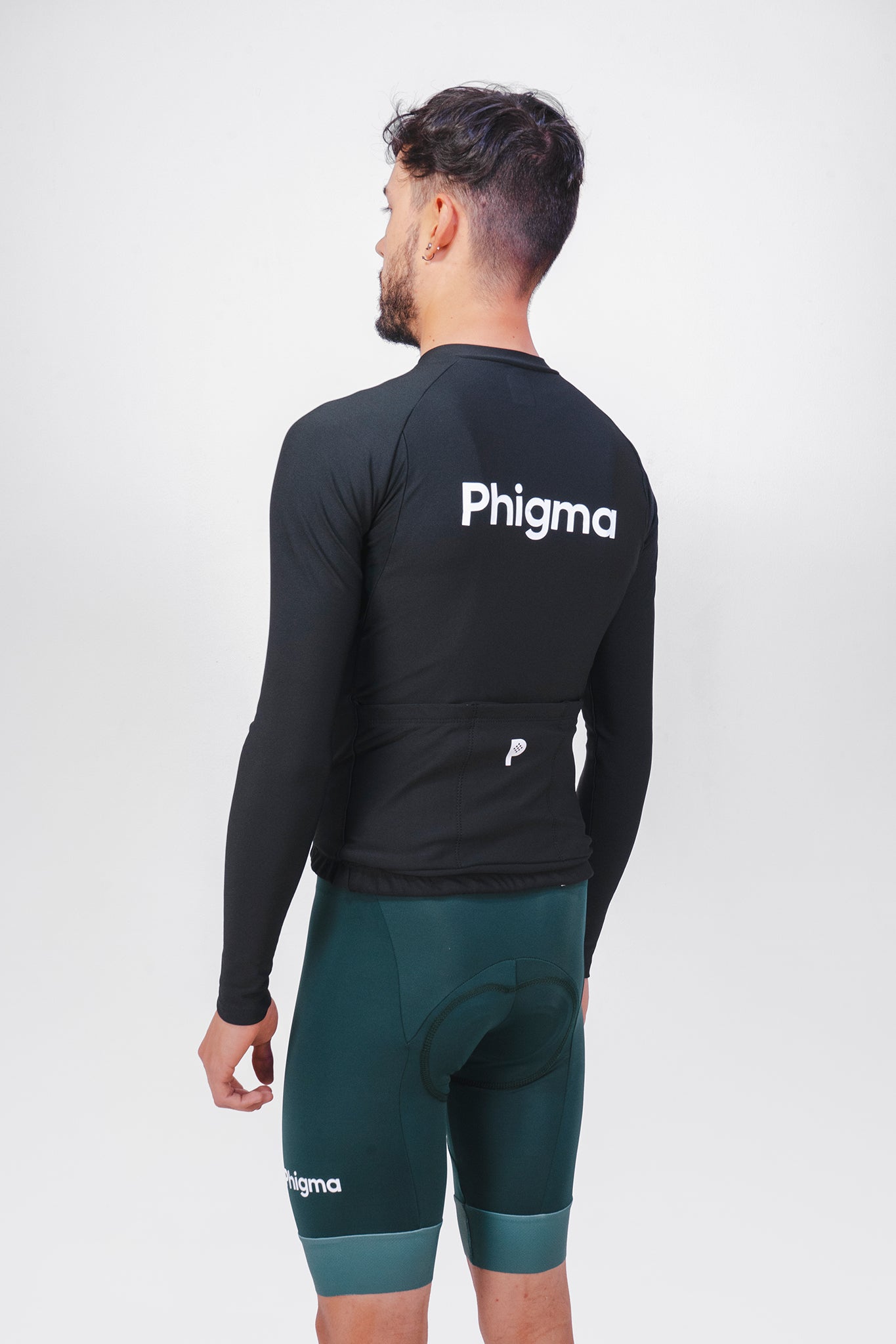 Black Men's Thermal Jersey