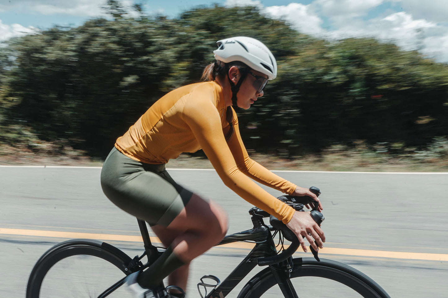 Bib Short Mujer Verde MIlitar