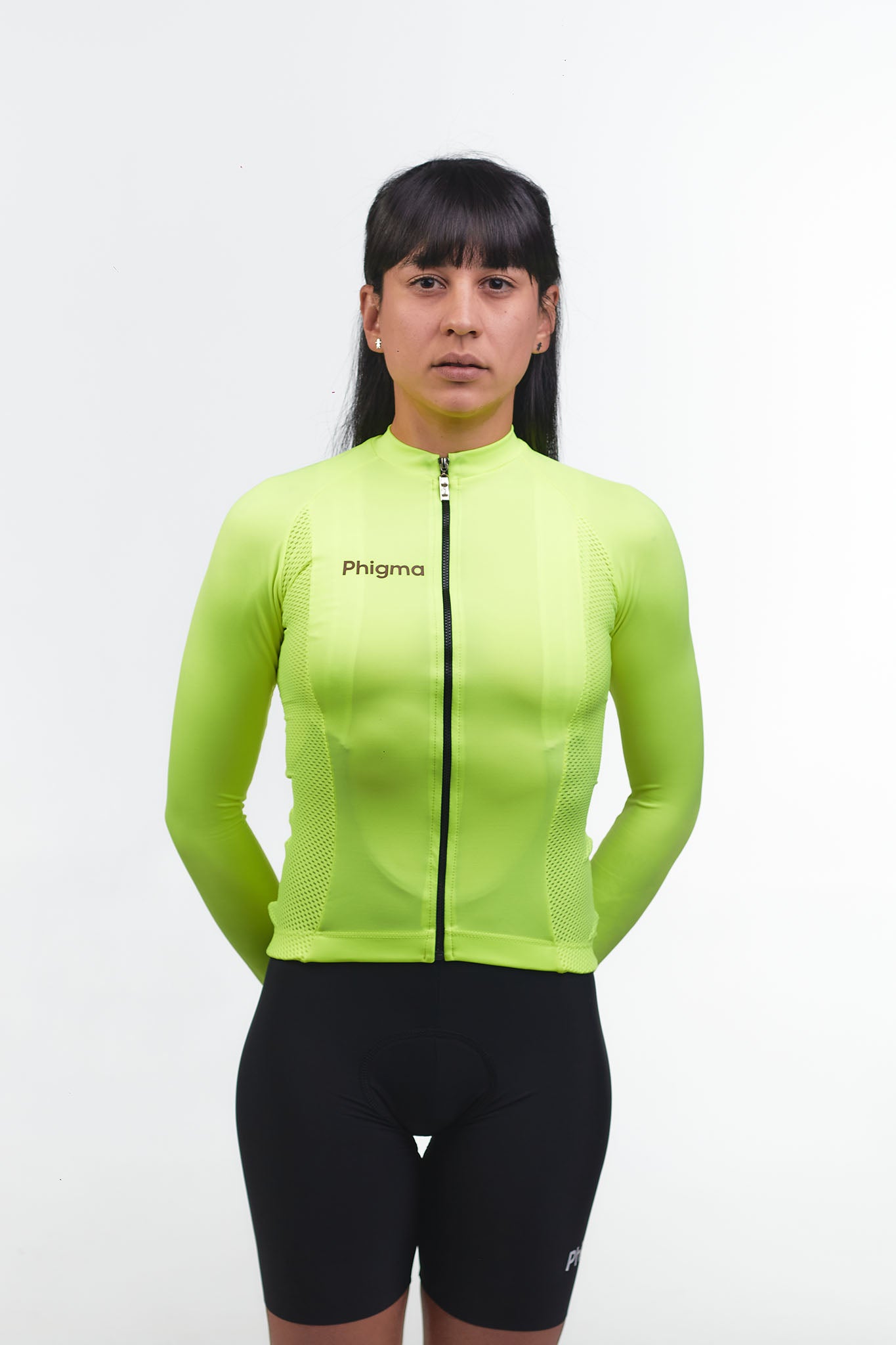 Jersey Mujer Verde Fluorescente