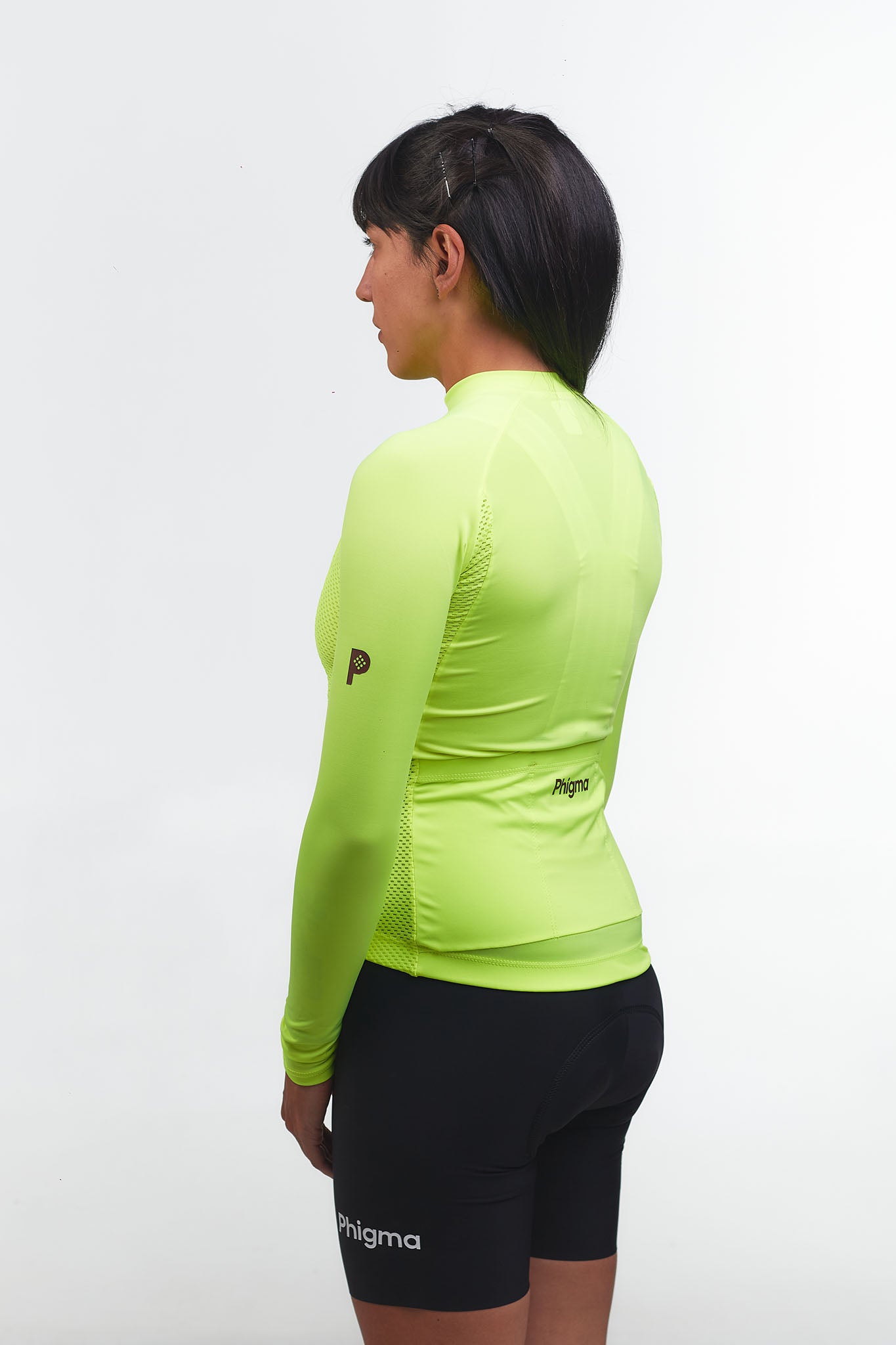 Jersey Mujer Verde Fluorescente