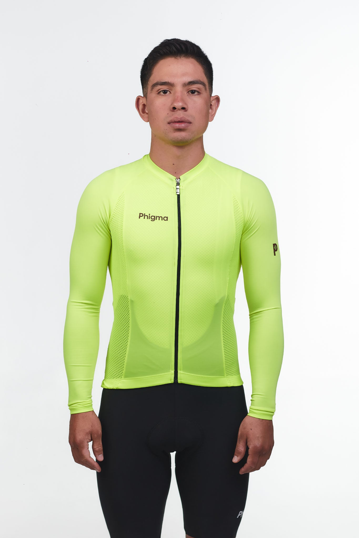 Jersey Hombre Verde Fluorescente