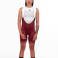 Women's Bib Short Light Wine