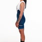 Navy Blue Women's Bib Short