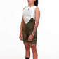 Bib Short Women Military Green